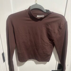 Babaton Chocolate Brown Sweatshirt